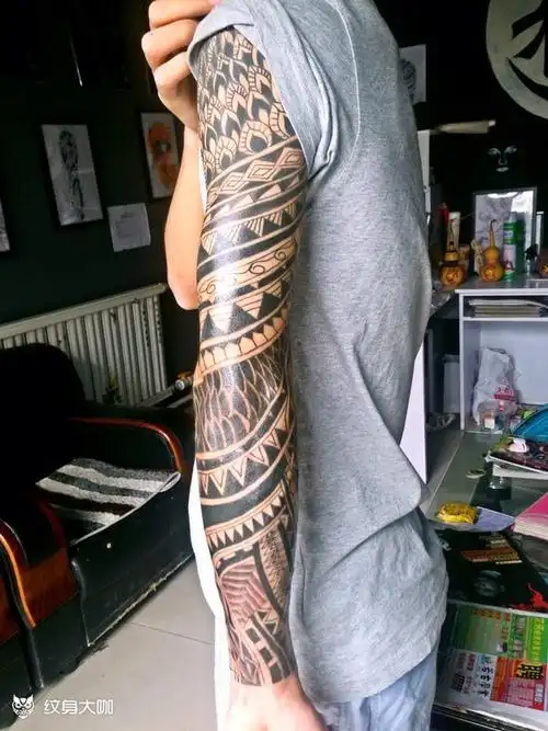 _花臂手臂纹身图案大全 - 纹身大咖