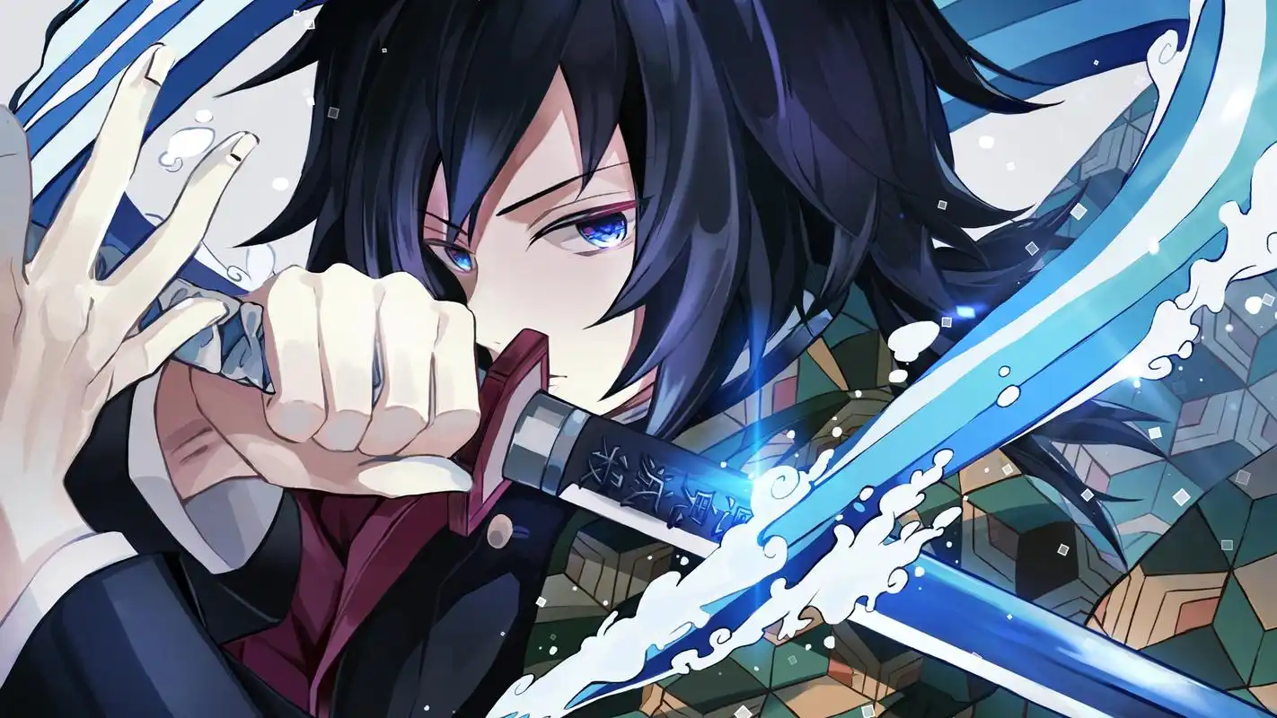 动漫鬼灭之刃高清桌面壁纸高清大图预览1920x1080_卡通动漫下载_美桌