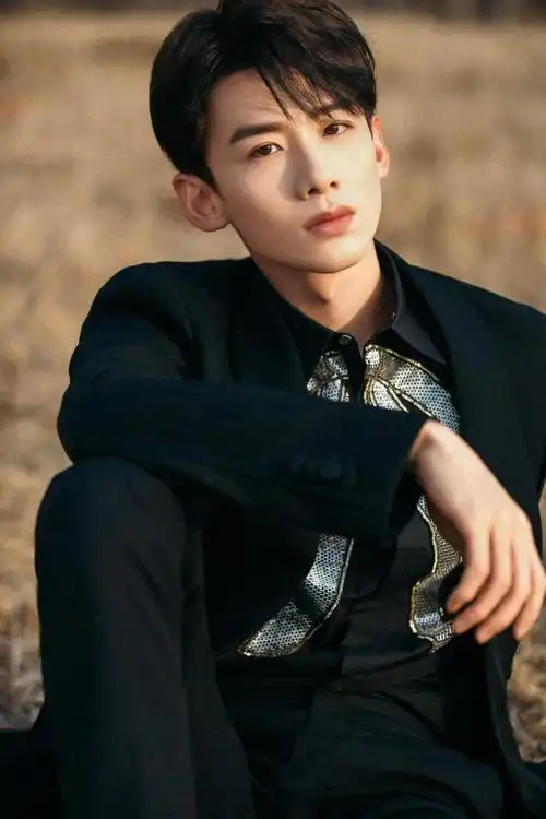 白敬亭初冬户外帅气写真,图片大全,高清,图库-回车桌面