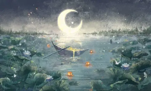 满船清梦压星河