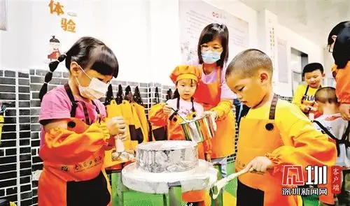 田寮社区亲子体验非遗豆腐制作