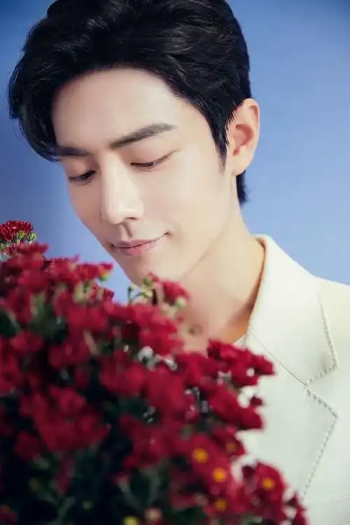 肖战米白色西装造型##肖战