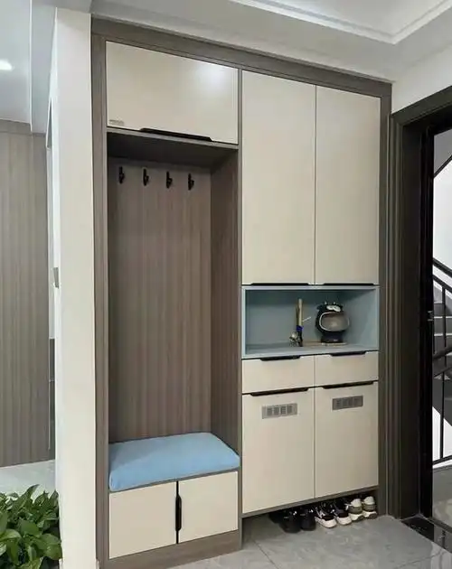 鞋柜设计图片大全,鞋柜样式图片大全(30款玄关鞋柜实拍图)