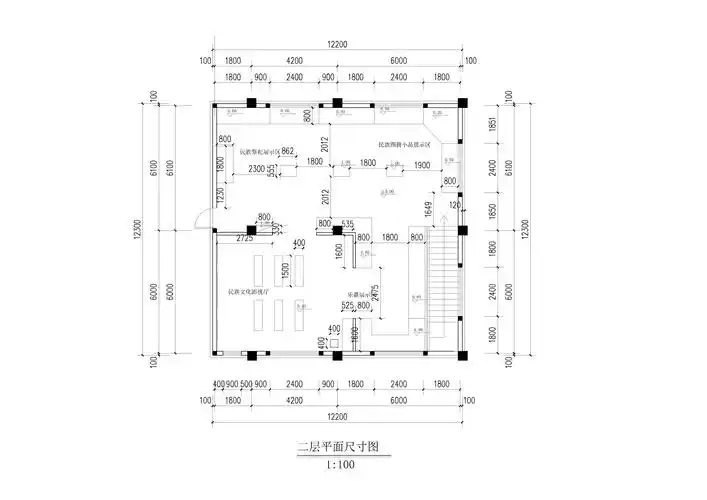 二层平面布局图
