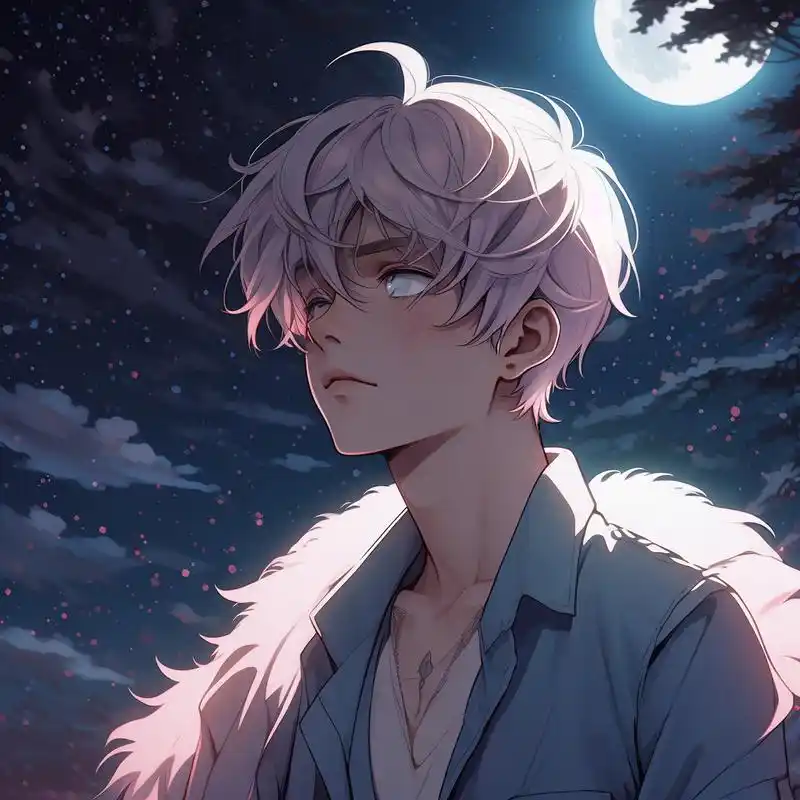 看看这些超酷的粉毛动漫男性角色头像,是不是超级帅气呀?