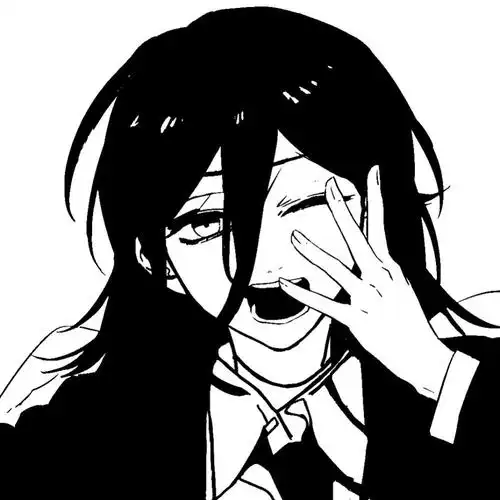 黑白动漫女头 爱