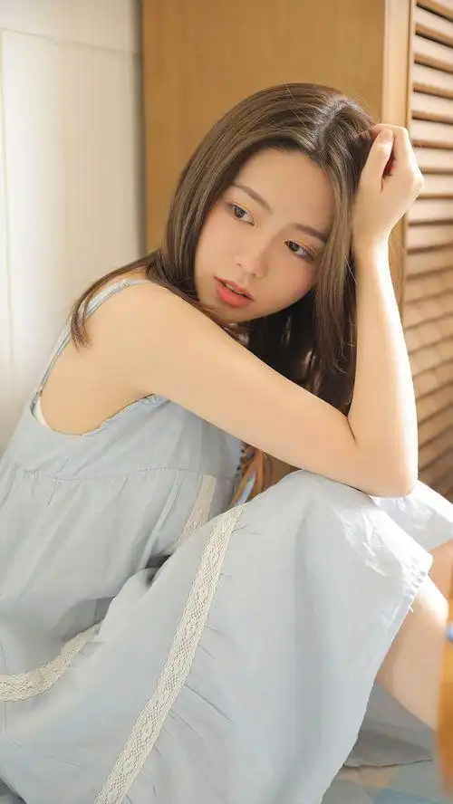 小清新美女唯美写真手机壁纸