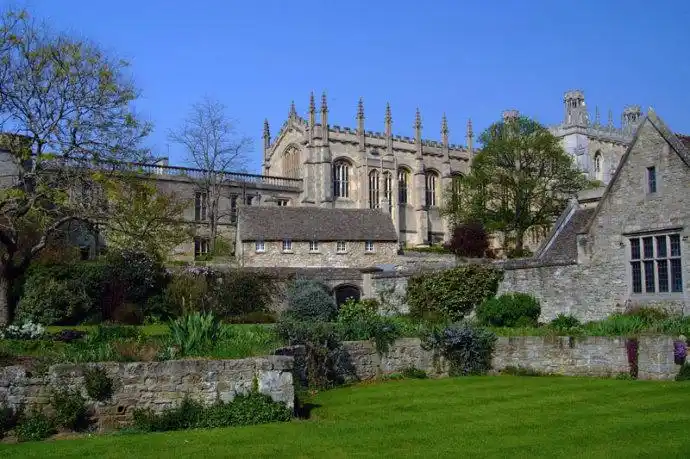 英国牛津大学校园风景