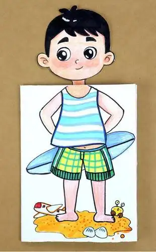 儿童画人 儿童画人物简单又好看