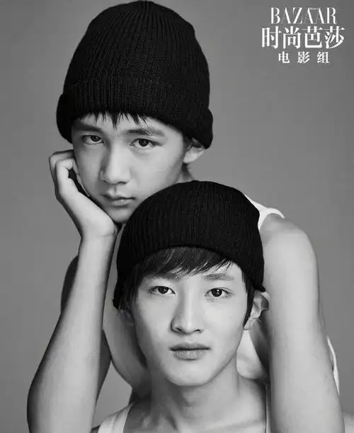 时尚芭莎拍过男明星双人封面