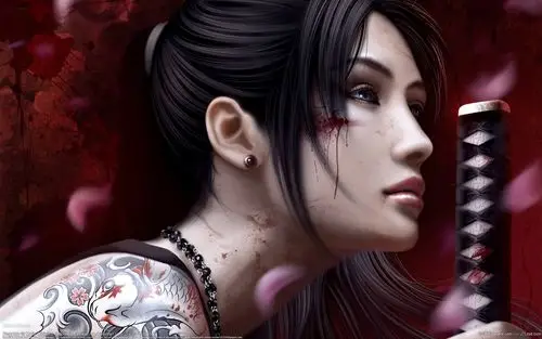 3d美女艳丽壁纸