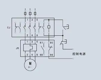 谁能把热过载保护器接线图发一个给我,谢了!