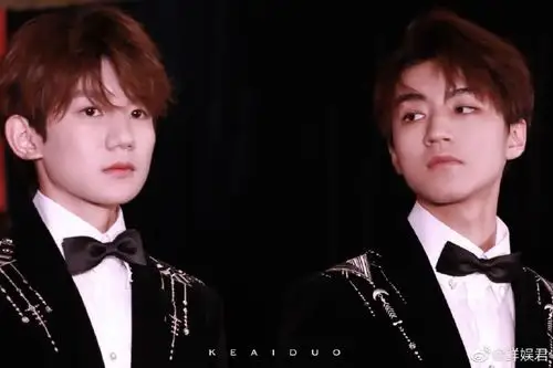 王俊凯王源同框##凯源