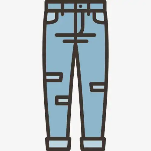 牛仔裤图标免抠素材免费下载_觅元素51yuansu.com