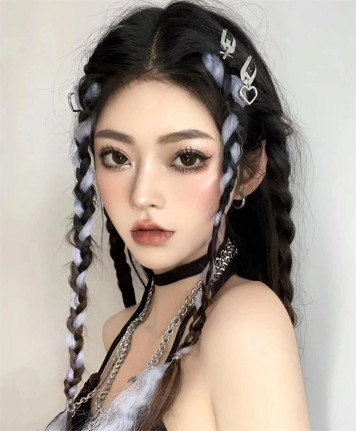 嘻哈街舞音乐发型 女生脏辫又酷又a_时尚发型 - 美发站