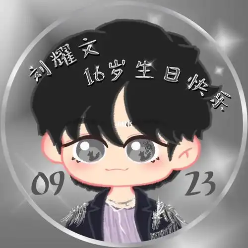 刘耀文生日非官方应援头像