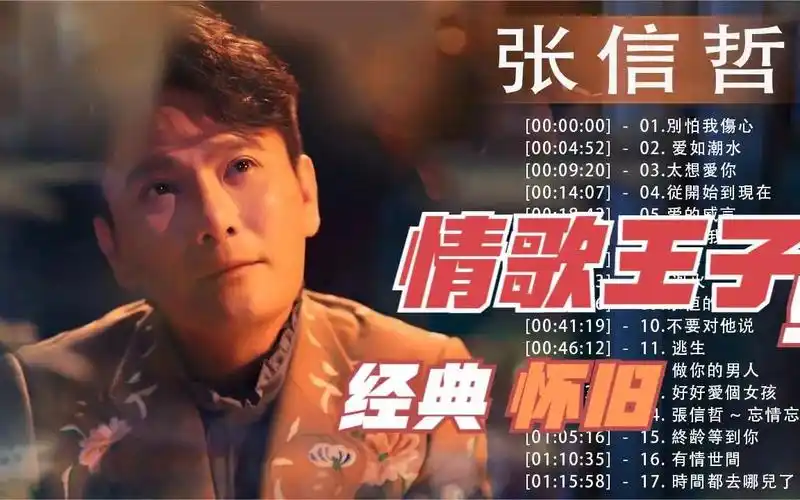 情歌王子—张信哲怀旧经典