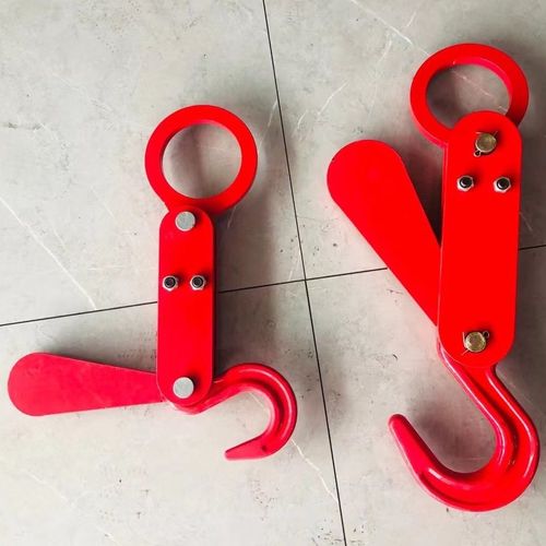 自动脱钩器吊钩吨包吊具起重大开口吊钩款快挂钩快脱钩垂重钩8吨大