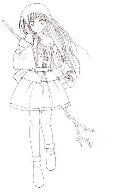 8月最新画人物图片 手绘漫画人物图片