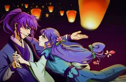 莲音 月莲 墨泪染 蓝紫 cp 双子星公主