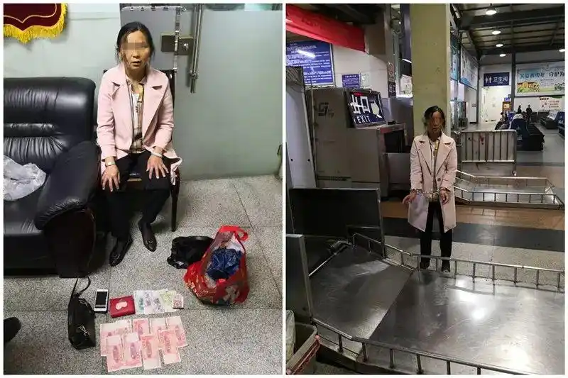 尹某现场指认照