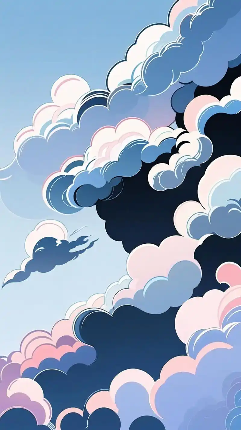 简约干净天空壁纸,清新又治愈9415