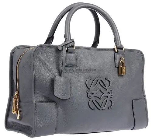 loewe(罗意威) 蓝色皮质手提包