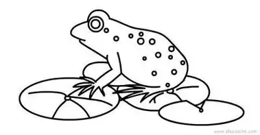 青蛙简笔画