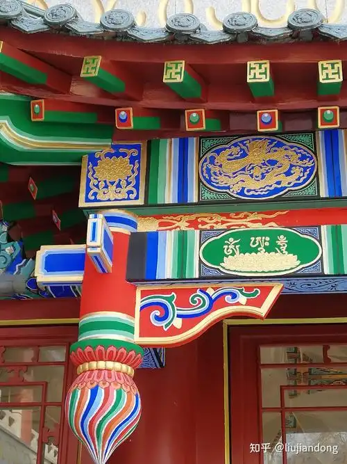 古建筑彩绘之门头彩绘