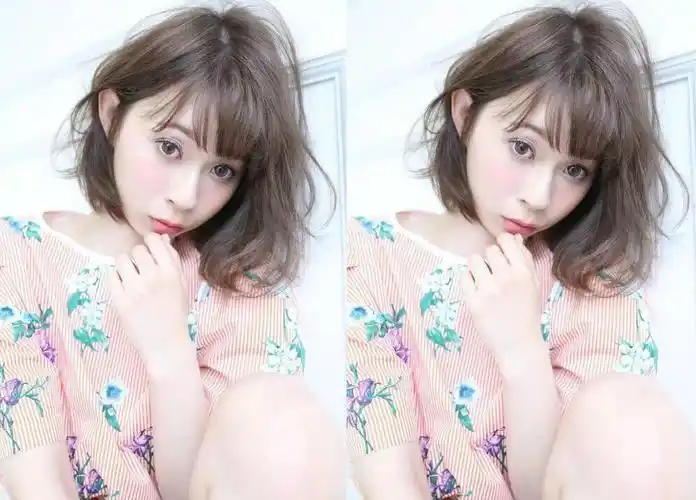 小清新齐肩烫发 打造唯美日系风范(2)