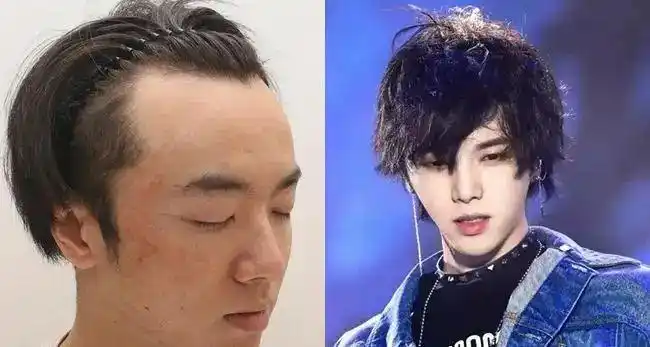 华晨宇寸头自拍寸什么寸反正没几根毛