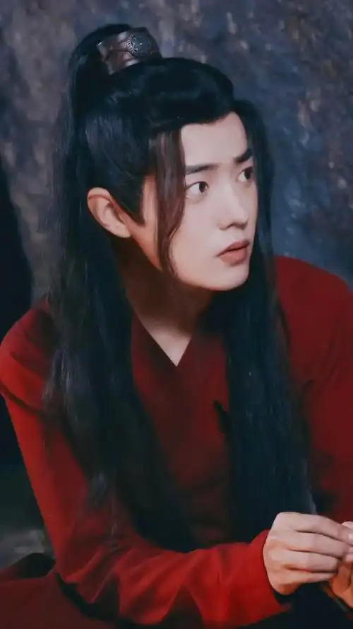 肖战陈情令魏无羡红衣高清壁纸
