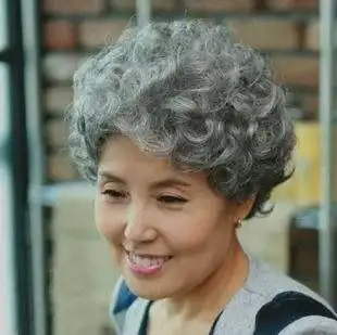 女60-70岁奶奶装上衣老太太春季衣服80岁老人服装老年烫发发型图片 几