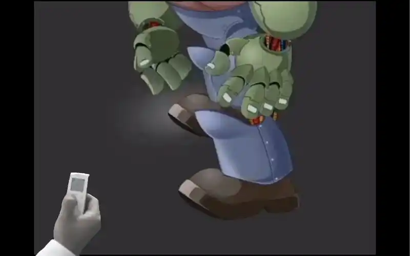 正在对无畏者2号进行实验的僵王博士