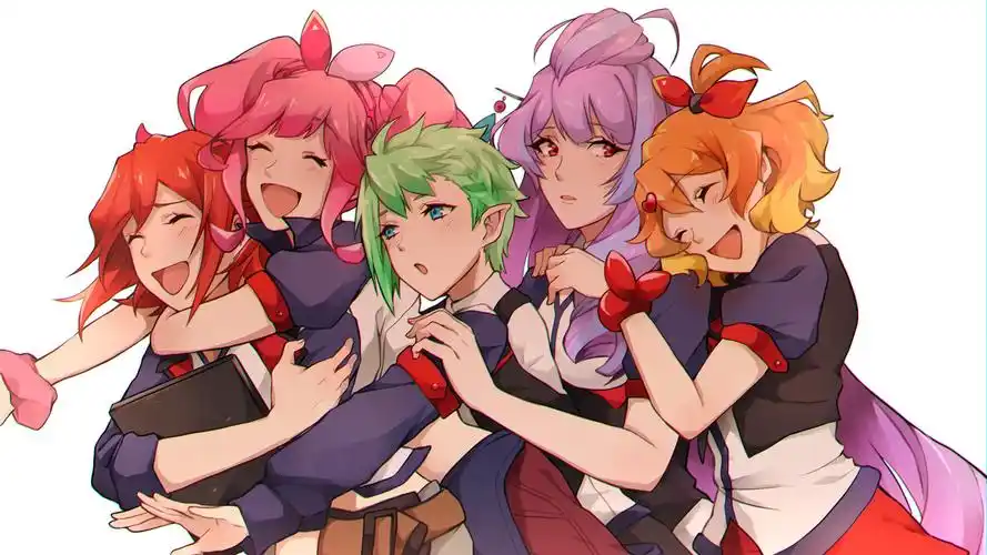 动漫少女原画图片桌面壁纸