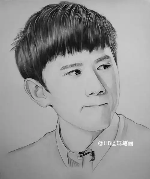 海波hb圆珠笔画 张杰