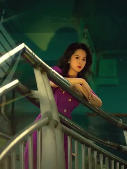 港风复古女人味写真八十年代感