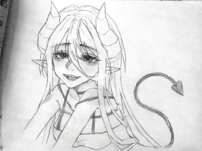 很喜欢这个小恶魔