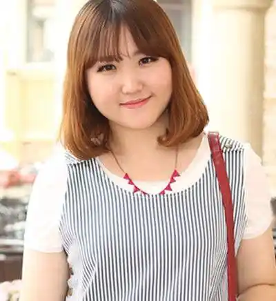 胖人适合什么样的短发?韩式发型更添可爱秀气