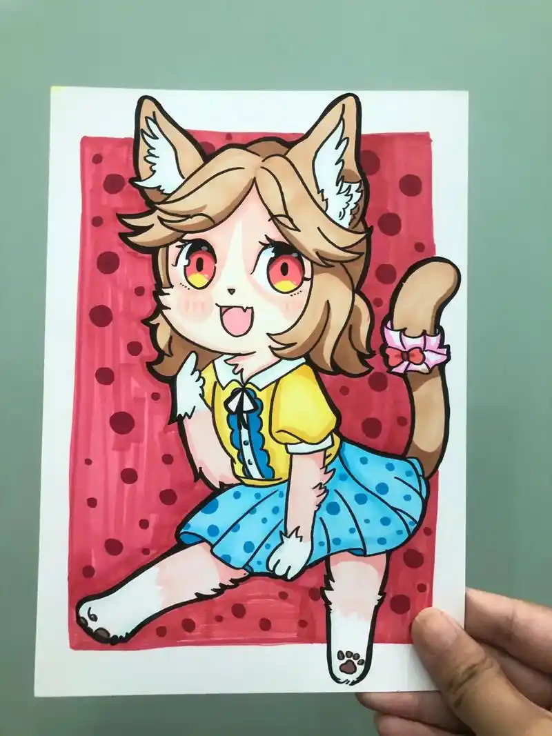 32|100 幅 q版动漫女生人物|初级动漫人物|动漫素材( - 抖音