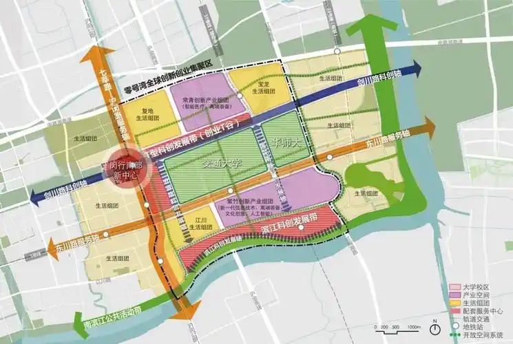 闵行区金虹桥未来规划,闵行区马桥镇未来规划_文秘苑图库