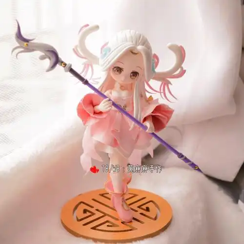菟麻麻手作超轻粘土来图定制倩女幽魂动漫游戏周边手办人偶摆件优惠券