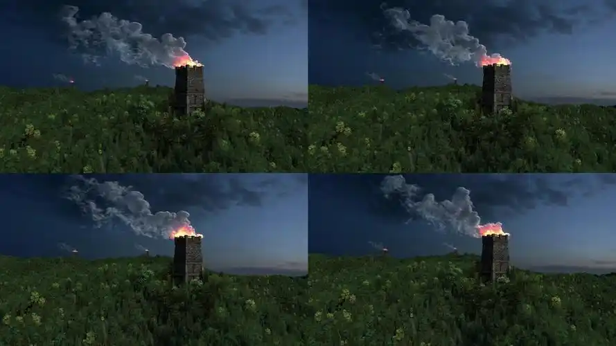 烽火台 烽火戏诸侯 烽火 生烟 点火 信息传递 战报 信号 警报画质检查