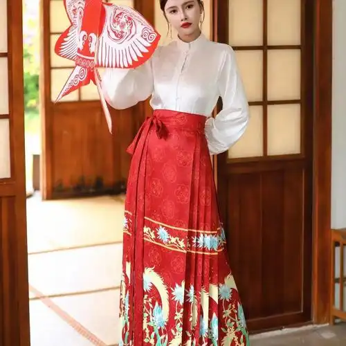 女古装汉服日常襦裙广袖仙女装飘逸中国风清新淡雅古装出