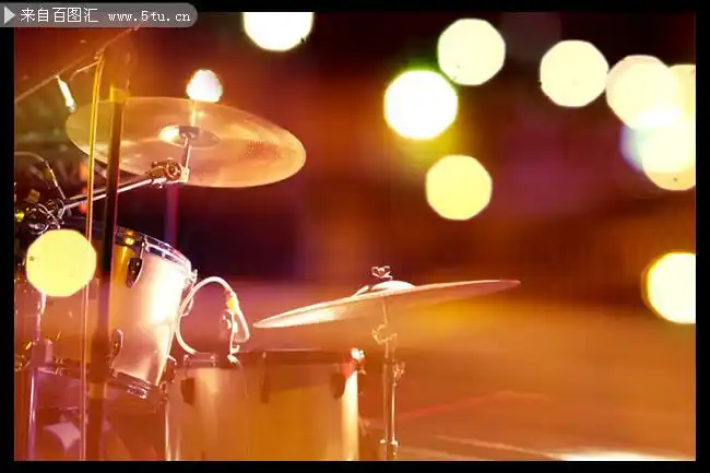 架子鼓乐器摄影图片素材