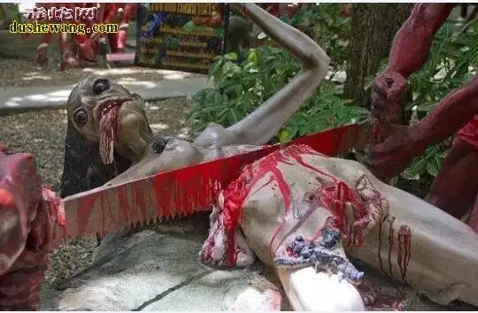 如命的人在死后也会被自己的不良嗜好一直折磨堕胎地狱的场景切勿作恶