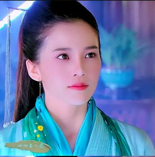 后来还参演了金庸武侠剧《神雕侠侣》,饰演黄药师的弟子程英,戏份不多