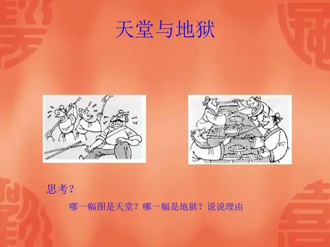 天堂与地狱的区别