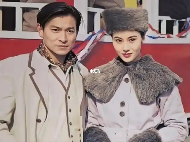 李嘉欣  #刘德华  1994年在醉拳3片场