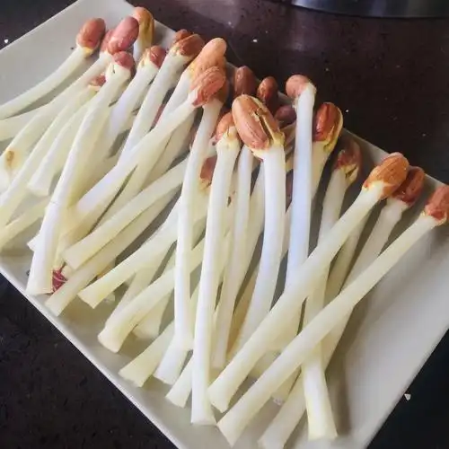 这个花生豆芽第一次吃,朋友力荐,果然没让我们失望